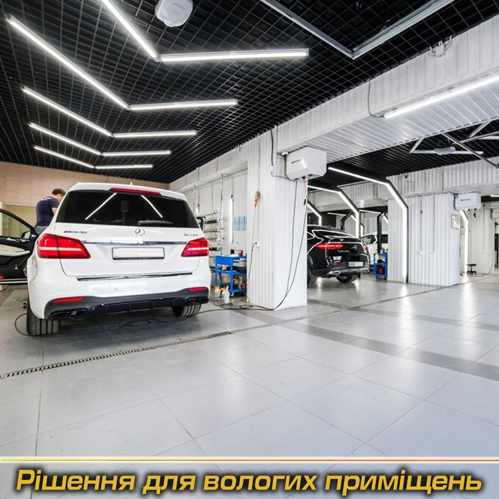 Вологозахищені світильники під Замовлення (Виробництво)