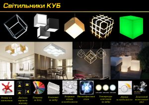 Світильники КУБ